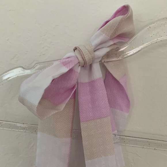 Summer pink checks gingham dress barbie style - Picture 5 of 6